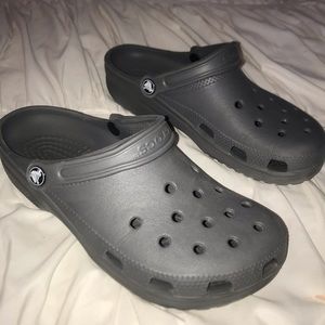 Perfect Condition Gray Crocs